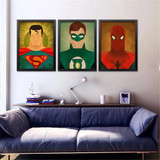 9 Movie Superheros Canvas Painting Modern Home Wall Decor Canvas Art Wall Pictures For Child Bedroom HD Print  Unframed