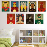 9 Movie Superheros Canvas Painting Modern Home Wall Decor Canvas Art Wall Pictures For Child Bedroom HD Print  Unframed