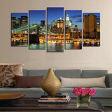 5 panels(No Frame)The City Landscape  Home Wall Decor Painting Canvas Art HD Print Painting Canvas Wall Picture For Home Decor 5 panels(No Frame)The City Landscape  Home Wall Decor Painting Canvas Art HD Print Painting Canvas Wall Picture For Home Decor