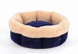 Soft round Detachable washable small dog cat pet Bed Kennel soft warm Fleece Cozy Pet House sofa bed Warm cat  pet products