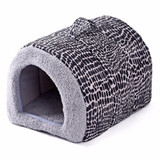 Pet Dog House Bed Soft Mat For Dogs Pets House Cat Dog Bed Pet Pad High Quality Dog Pet Bed Leopard Print