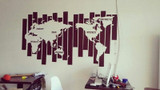 Map World  Wall Decal