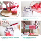 ACOPOWER Portable Blender, USB Rechargeable Smoothie Blender
