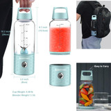 ACOPOWER Portable Blender, USB Rechargeable Smoothie Blender