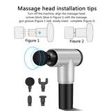 Massage Gun Deep Tissue Massager Percussion Massage Gun Relax Body