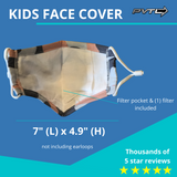 (Purple Stripe) KIDS Face Mask