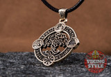 Yggdrasil Pendant II - Norse Symbols, Bronze
