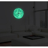 Glow In The Dark Moon Clock