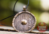 Viking Shield Pendant - Bronze Viking Shield Pendant - Bronze