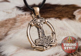 Mjölnir Pendant - Erikstorp, Bronze