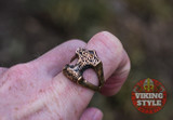 Thor's Hammer Ring  -  Mjolnir, Bronze