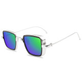 EF-FHM-SG-A30 Women Men Square Vintage Retro Kabir Singh Style Fashion Sunglasses