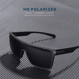 EF-FHM-SG-A27 Stylish & Trendy Oversize Polarized UV 400 Protected Sunglasses For Men Women Aofly