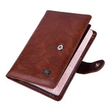 EF-TNT-TA-A21 PU Leather Passport Holder Credit Card Holder