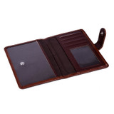 EF-TNT-TA-A21 PU Leather Passport Holder Credit Card Holder