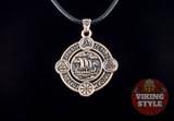 Viking Ship Pendant VI - Drakkar, Bronze