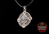 Viking Ship Pendant VI - Drakkar, Bronze