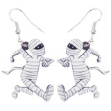 FREE OFFER Running Mummy Zombie Halloween Earrings
