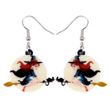 FREE OFFER Magical Broomstick Witch Halloween Earrings