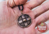 Viking Shield Pendant - Cross Shield, Bronze Viking Shield Pendant - Cross Shield, Bronze