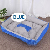 Bone Pet Warm Linen Bed Washable