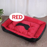 Bone Pet Warm Linen Bed Washable