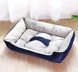 Bone Pet Warm Linen Bed Washable
