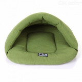 Soft Fleece Winter Warm Pet Cave Bed
