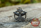 Mjölnir Pendant - Huginn & Muninn, 925 Silver