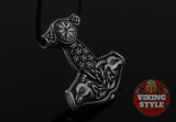 Mjölnir Pendant - Ram, 925 Silver