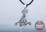 Mjölnir Pendant III - Erikstorp, 925 Silver