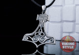 Mjölnir Pendant III - Erikstorp, 925 Silver