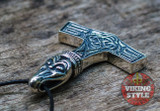 Mjölnir Pendant - Eagle, 925 Silver