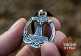Mjölnir Pendant - Erikstorp, 925 Silver