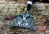 Valknut Pendant - Huginn & Muninn, 925 Silver