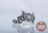 Ægishjálmur Ring - Serpent, 925 Silver