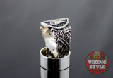 Norse Raven Ring - Wolf, 925 Silver
