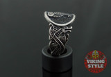 Owl Ring - Wolf, 925 Silver