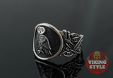 Owl Ring - Wolf, 925 Silver