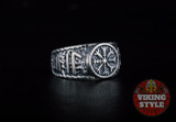 Ægishjálmur Ring - Odin Collection, 925 Silver