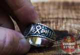 Vegvísir Ring - Odin Collection, 925 Silver
