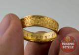 Norse Ring - Valknut, Gold
