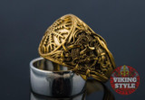 Ægishjálmur Ring - Mammen, Gold