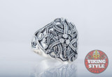 Jörmungandr Ring - World Serpent, 925 Silver