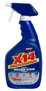 2-Pack X-14 Professional Instant Mildew Stain Remover, Trigger Spray 32 oz