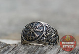 Vegvísir Ring - Mammen, 925 Silver
