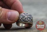 Vegvísir Ring - Mammen, 925 Silver