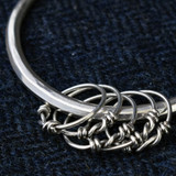 Silver Viking Bangle