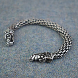 Large & Chunky Viking Wolf Bracelet
