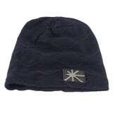 Flag Geometric Wool and Cotton Knit Winter Hat, Beanie, Bonnet or Skullie